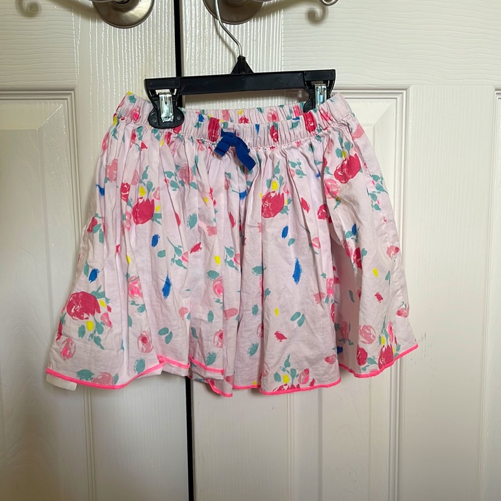 Petit Bateau Girls Floral skirt size 5